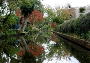 Giethoorn in Olanda 