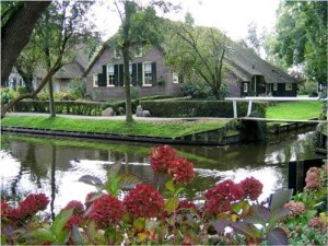 Giethoorn in Olanda 